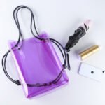 Summer transparent PVC jelly bag beach bag tide bucket shoulder bag large capacity women's fashion multifunctional backpack - Image 5