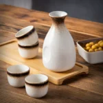 Japanese creative tableware home restaurant shochu pot wine cup sake set wine vessel ceramic wine vessel fruit wine Japanese wine set - Image 5