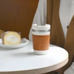 Stainless steel insulated coffee cup