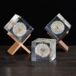 Dandelion creative simple niche office living room desktop resin decoration ornaments home accessories birthday gift - Image 3