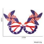 American Independence Day Glasses Adult Children Party Decoration National Day Creative Toy Gift Hat Flag Glasses - Image 2