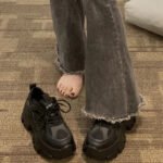 Daddy shoes women's heightened 2025 spring new versatile small man tall thick-soled fried street sneakers women - Image 3