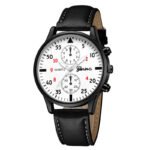 Foreign trade men's watches, high-end Hong Kong style fashion watches, fashionable and versatile quartz watches, high-end watches, men's watch sets - Image 3