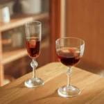 四月ins wind champagne glass retro glass goblet red wine glass home white wine fruit wine cup creative - Image 2