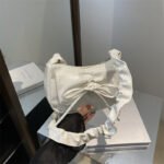 Korean silver baguette armpit bag women's 2024 new trendy and versatile small square bag trend handbag shoulder crossbody bag - Image 2