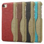 The new version is suitable for iphno7 mobile phone shell Apple 7plus mobile phone leather case 8 card back cover protective case shell back cover - Image 5