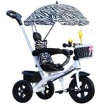 Spot wholesale children's tricycle trolley 6 months - 5 years old hand cart toy car large size light bike - Image 5