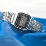 F91W Steel Band Watch Women's Watch Men's Business Clock Multifunction LED Digital Sports Watch Electronic Clock - Image 3
