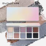Domestic makeup brand Sitia Genuine Ten Colors Eyeshadow Matte Fine Glitter Blue Eyeshadow Palette Yiwu Makeup Wholesale - Image 4