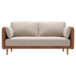 Fabric sofa simple modern living room double technology cloth wash-free color matching Nordic three-person small apartment sofa - Image 5