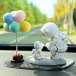 Net red new car decoration car astronaut cartoon doll decoration car center console astronaut car decoration