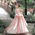 Girls' Hanfu elegant dress - Image 3