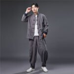 Improved Hanfu corduroy suit