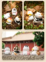 Forbidden City Cat Car Decoration Office Desktop Healing Gift Ornament Mini Cute Cartoon High-end Exquisite - Image 3