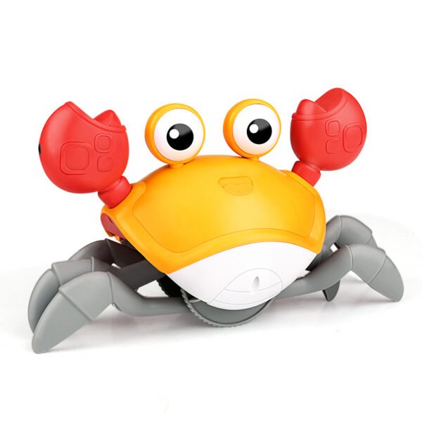Douyin the same children's electric induction crab toy amphibious smart obstacle avoidance cartoon stall small toy