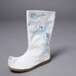 Hanfu accessories men's canvas medium high boots - Image 4