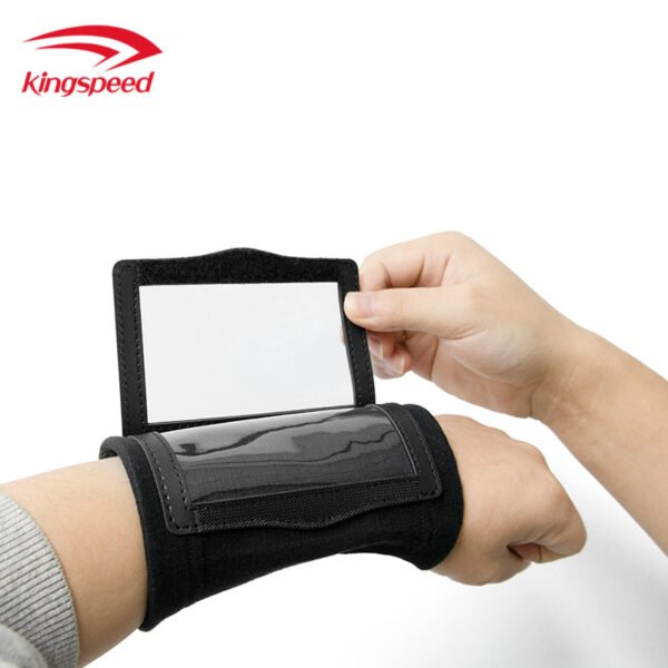 Sporting Goods Sports Event Information Carry American Football Wrist Wrist Sleeve PVC Wrist Arm Band