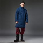 Improved Hanfu men's ramie top - Image 3