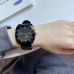 Large dial silicone strap men's watch women's sports casual high-end quartz watch manufacturer wholesale - Image 4