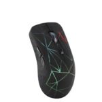 Cross-border dual-mode bluetooth wireless mouse mute light-emitting rechargeable computer notebook office gaming spot wholesale