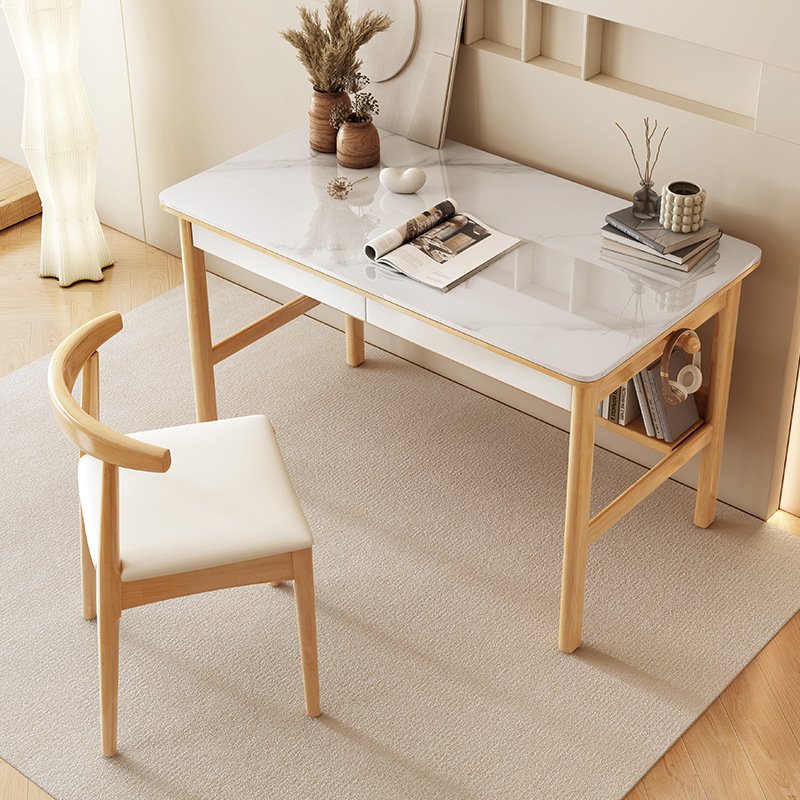 O1CN01lJ81Am27HAaX21fhk_2211256987771-0-cib.jpg Nordic computer desktop desk solid wood desk writing desk small table home student simple simple bedroom study table - Image 1