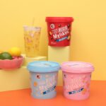 Available in stock 168g super-friendly bottled Mai Lisu chocolate flavor lactic acid bacteria flavor white peach flavor snack food - Image 3