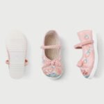 Girls' ethnic ancient embroidered cloth shoes - Image 4