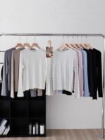 Spot Meiya Acetate Bi Tencel Sheep Wool Midline Base Lenzing Tencel Long Sleeve T-Shirt with 9936 - Image 2