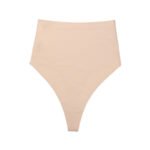 Foreign trade body shaping high waist T-shaped belly underwear women's postpartum body shaping waist slimming pants ice silk sexy body shaping pants - Image 6