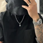 Retro minority double-layered necklace - Image 3