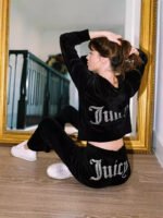2024 Autumn New Cross-border eBay Amazon WISH European and American Athleisure Set Women's DH9837 - Image 4