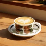 Vintage French coffee cup