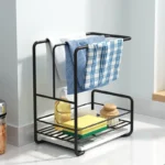 Rag hanging shelf kitchen supplies Daquan drain rack pool storage towel dishwashing sink wall hanging artifact - Image 3