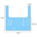 Amazon's new baby high chair suitable for silicone placemats children's table mats silicone non-slip placemats