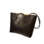 Large capacity tote bag cross-border new autumn and winter women's bag retro shoulder tote bag high-end sense women's commuter shoulder bag - Image 5