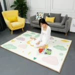 Sanshun Warm Graphene Carbon Crystal Floor Heating Mat Children's Cartoon Electric Heating Mat Climbing Mat Heating Carpet Floor Heating Mat - Image 3