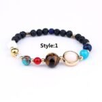 Wish Explosive Solar System Eight Planets Bracelet Guardian Star Natural Volcanic Stone Woven Bracelet Foreign Trade Source - Image 4