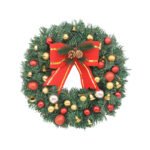 Christmas wreath 30/40/50cm Christmas decorations window props Christmas shopping mall arrangement Christmas wreath - Image 5
