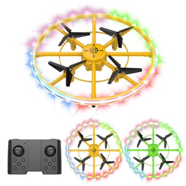 Cross-border F181 intelligent obstacle avoidance colorful light UAV obstacle avoidance gesture remote control aircraft crash-resistant anti-fall aircraft