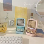 Retro fan shaped humidifier