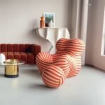 Mom's Embrace Chair Designer Creative Net Red Living Room Italian Leisure Chair Single Balcony Lazy Sofa Chair - Image 3