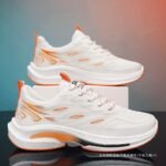 Summer Breathable Men's Shoes 2025 New Youth Athleisure Running Shoes Lightweight and Deodorant Daddy Mesh Trendy Shoes - Image 3