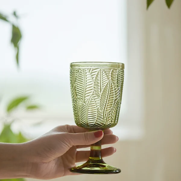 Siyue Retro Glass Goblet Household Net Red Ins Style High-value Red Wine Glass Upside Down Personal Dedicated Niche