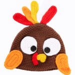 Cross-border Halloween Hat Funny Tricky Turkey Hat Hand Crochet Thanksgiving Party Dress Up Headgear Wholesale - Image 5