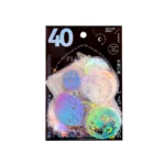 Floating like a dream pvc laser hand account sticker ins wind goo card landscaping hand account material decorative small pattern stickers - Image 5