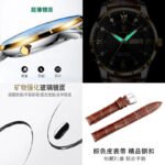 Berdegaard New Waterproof Luminous Dual Calendar Men's Watch Ultra-thin Quartz Watch Live AliExpress Explosive Models - Image 3