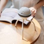 Douyin explosion model usb mini planet stroller fan handheld octopus fan rechargeable small fan cross-border - Image 3