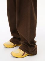 MTLCLOTHES Men's Wear|Classic basic vibe style simple elastic waist dark coffee washed jeans trend - Image 4