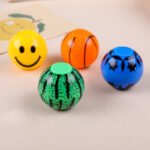 Cross-border nostalgic children's creative decompression finger gyro gashapon toy 35mm venting decompression football fingertip gyro - Image 3