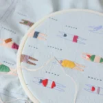 Embroidery diy drawstring pocket material - Image 4